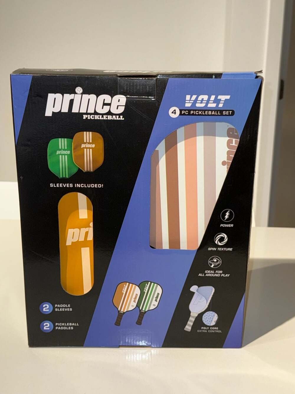 Prince Pickleball Volt 4-Piece Pickleball Set
